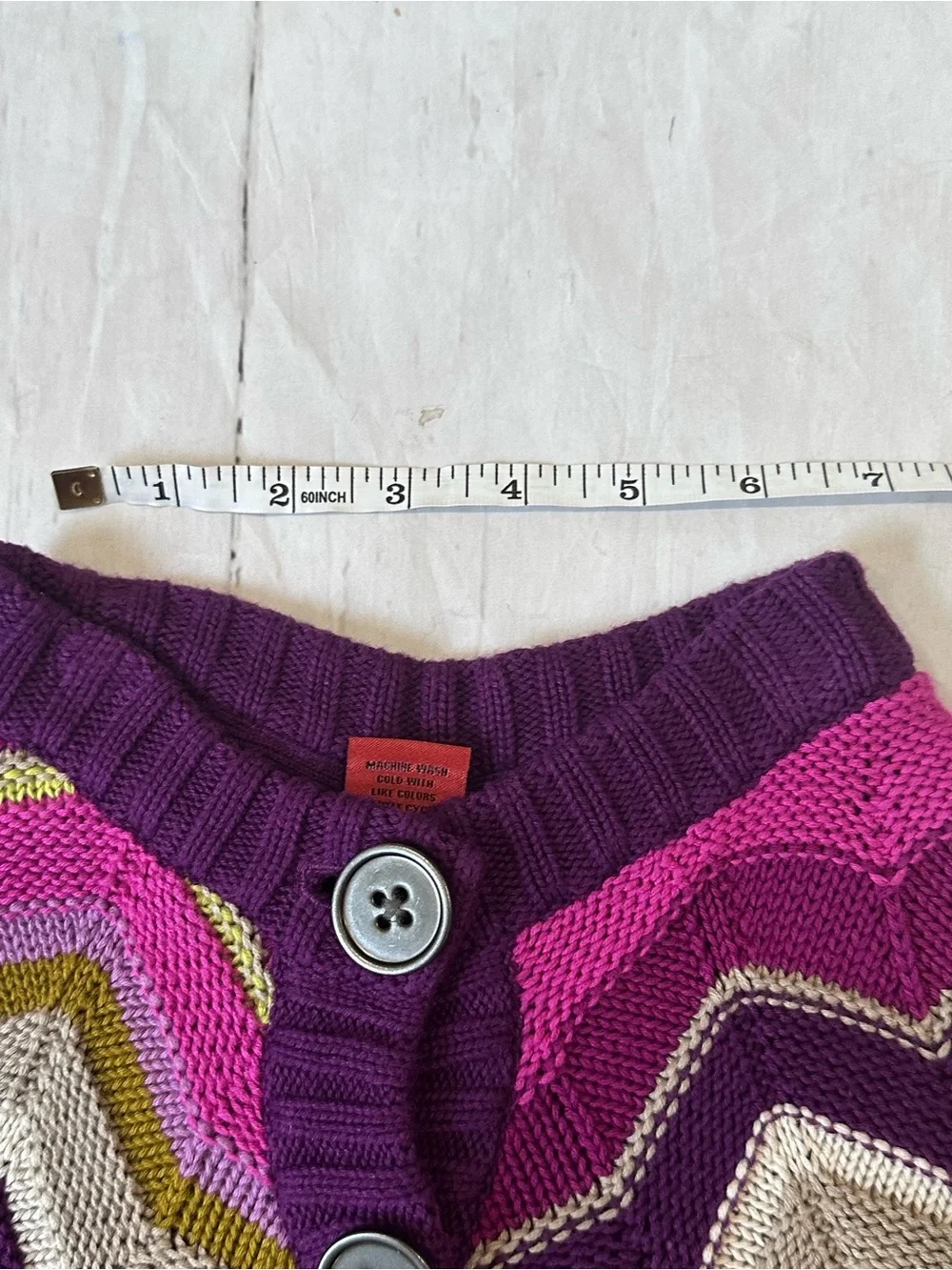 Missoni target size